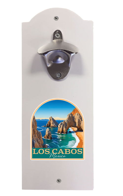 Los Cabos Mexico Design B Souvenir Wall mounted bottle opener