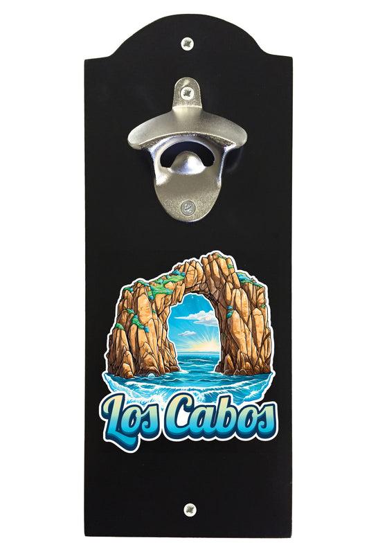 Los Cabos Mexico Design C Souvenir Wall mounted bottle opener