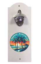 Load image into Gallery viewer, Nassau  the Bahamas Design D Souvenir  Wall mounted bottle opener

