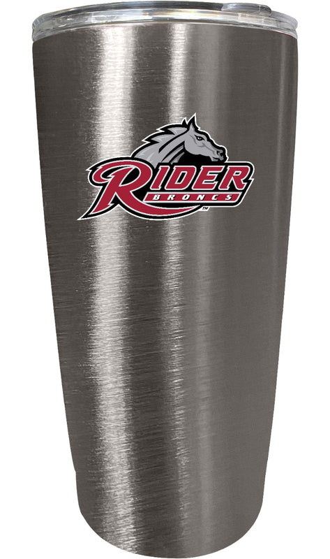 Rider University Broncs NCAA Insulated Tumbler - 16oz Stainless Steel Travel Mug