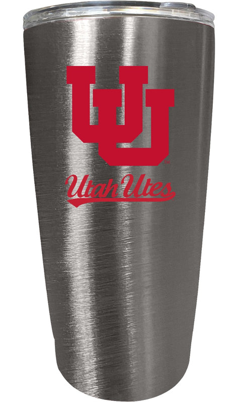 Utah Utes NCAA Insulated Tumbler - 16oz Stainless Steel Travel Mug