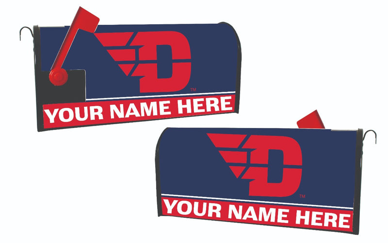 Dayton Flyers NCAA Officially Licensed Mailbox Cover Customizable With Your Name