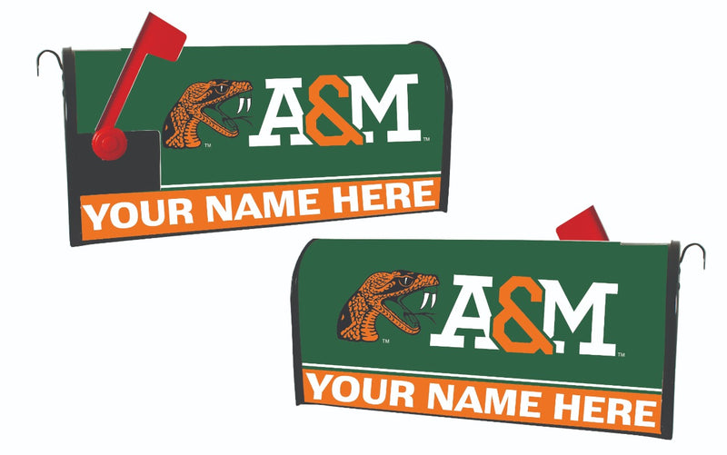 East Texas Baptist University NCAA Officially Licensed Mailbox Cover Customizable With Your Name