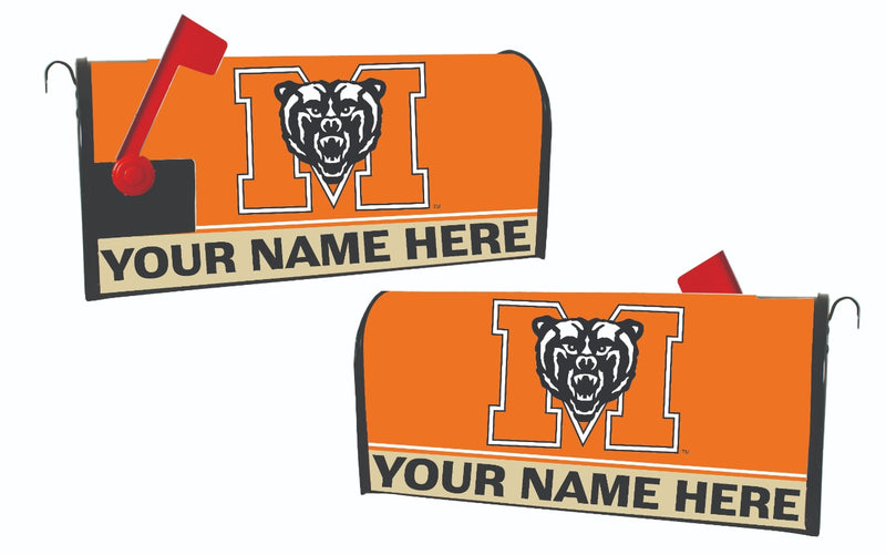 Mercer University NCAA Officially Licensed Mailbox Cover Customizable With Your Name