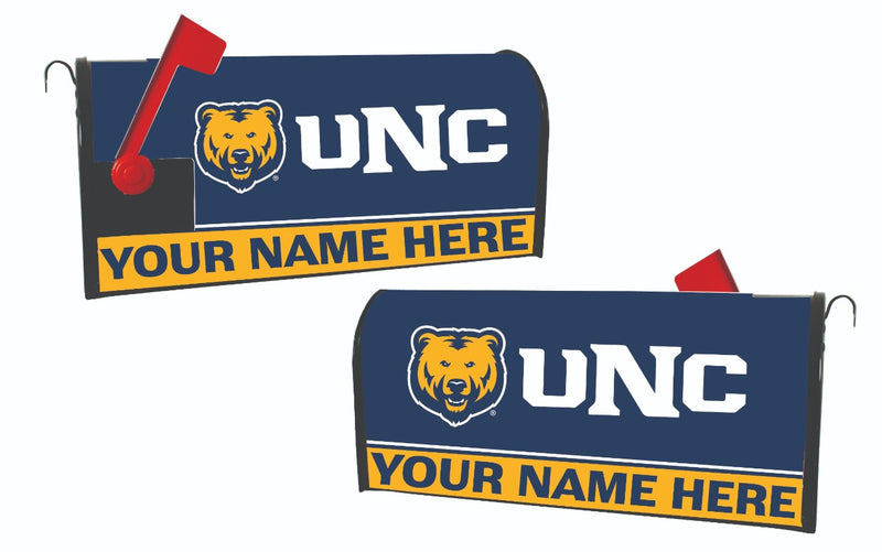 Northern Colorado Bears NCAA Officially Licensed Mailbox Cover Customizable With Your Name