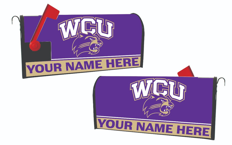 Western Carolina University NCAA Officially Licensed Mailbox Cover Customizable With Your Name