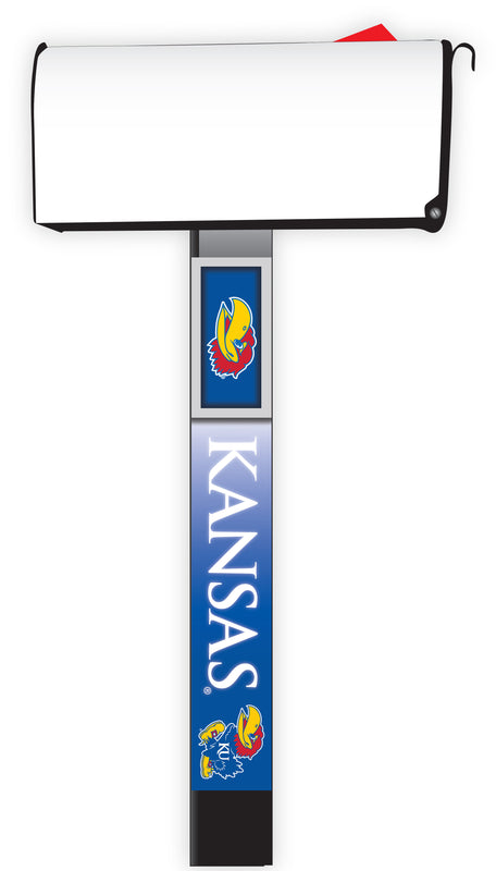 Kansas Jayhawks Mailbox Post Covers (2-Pack) | Show Your Team Spirit