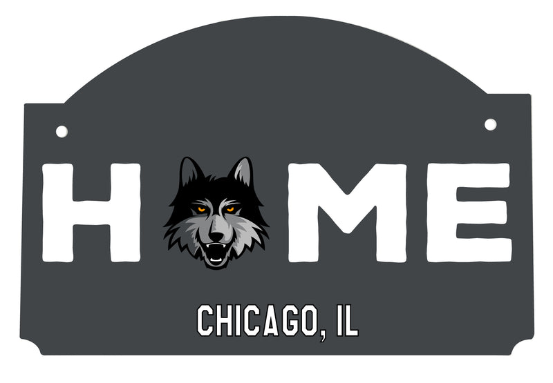 Loyola University Ramblers Wood Sign with String