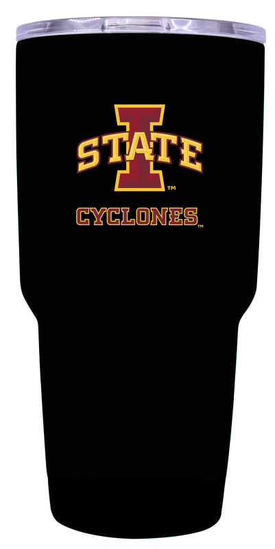 Iowa State Cyclones Mascot Logo Tumbler - 24oz Color-Choice Insulated Stainless Steel Mug
