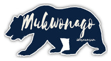 Load image into Gallery viewer, Mukwonago Wisconsin Souvenir Decorative Stickers (Choose theme and size)
