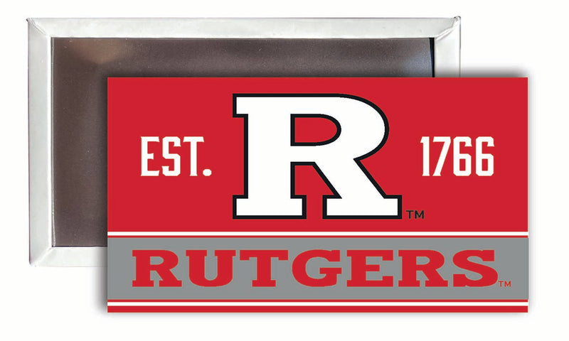 Rutgers Scarlet Knights 2x3-Inch NCAA Vibrant Collegiate Fridge Magnet - Multi-Surface Team Pride Accessory Single Unit