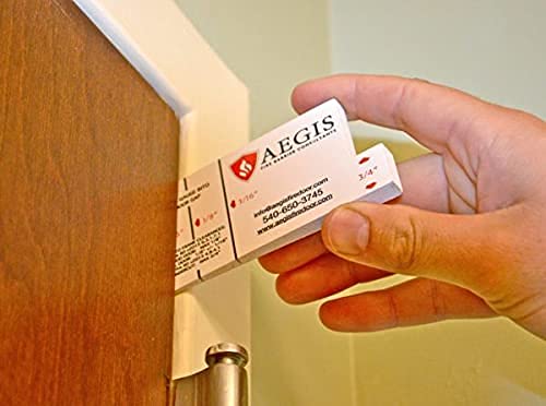 R and R Imports Aegis Fire Door Clearance Gauge, Multicolor