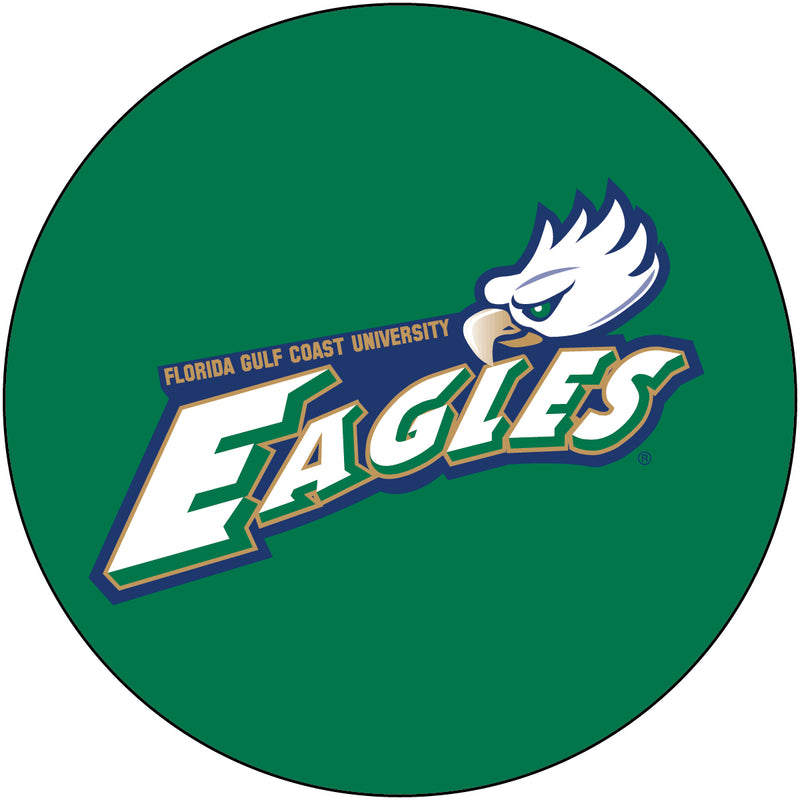 Florida Gulf Coast Eagles Officially Licensed Paper Coasters (4-Pack) - Vibrant, Furniture-Safe Design