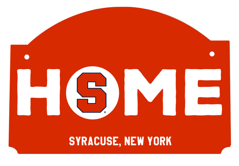 Syracuse Orange Wood Sign with String