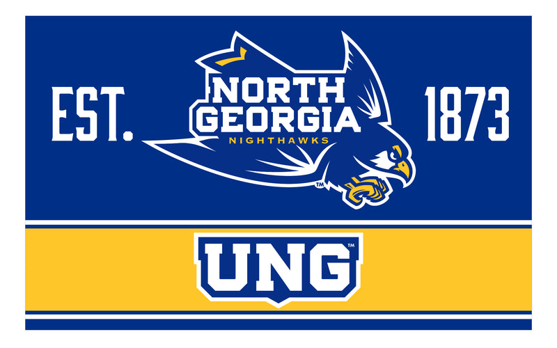 North Georgia Nighhawks Wood Sign with Frame