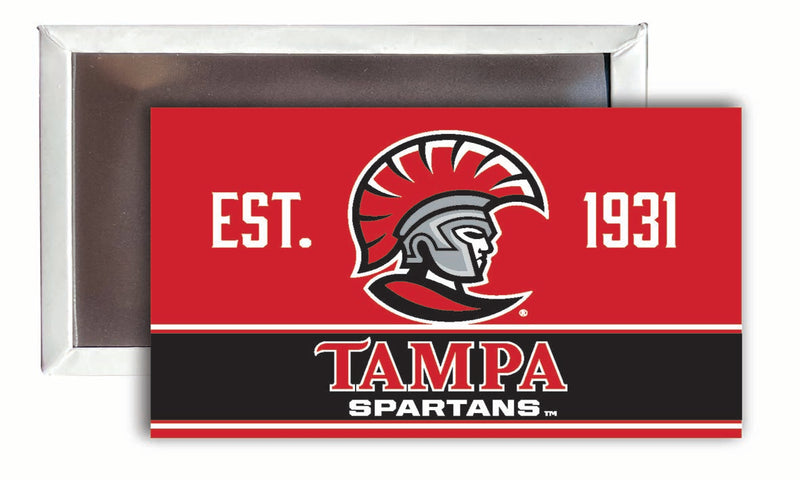 University of Tampa Spartans 2x3-Inch NCAA Vibrant Collegiate Fridge Magnet - Multi-Surface Team Pride Accessory Single Unit