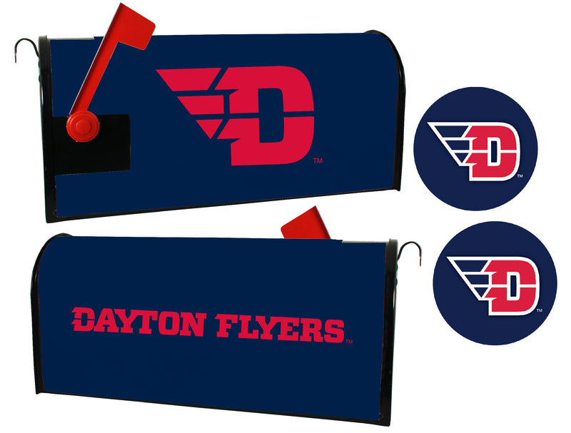Dayton Flyers NCAA Officially Licensed Mailbox Cover & Sticker Set