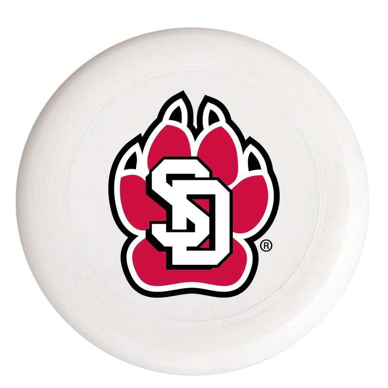 South Dakota Coyotes NCAA Licensed Flying Disc - Premium PVC, 10.75” Diameter, Perfect for Fans & Players of All Levels