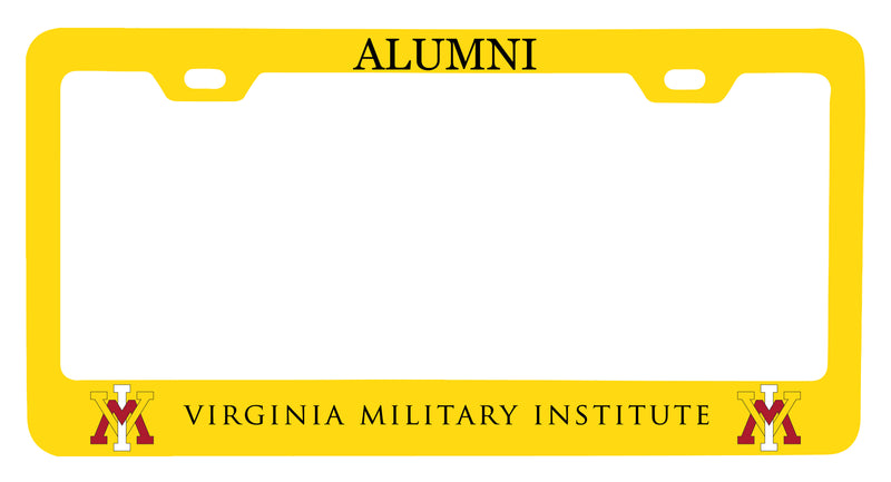 NCAA VMI Keydets Alumni License Plate Frame - Colorful Heavy Gauge Metal, Officially Licensed