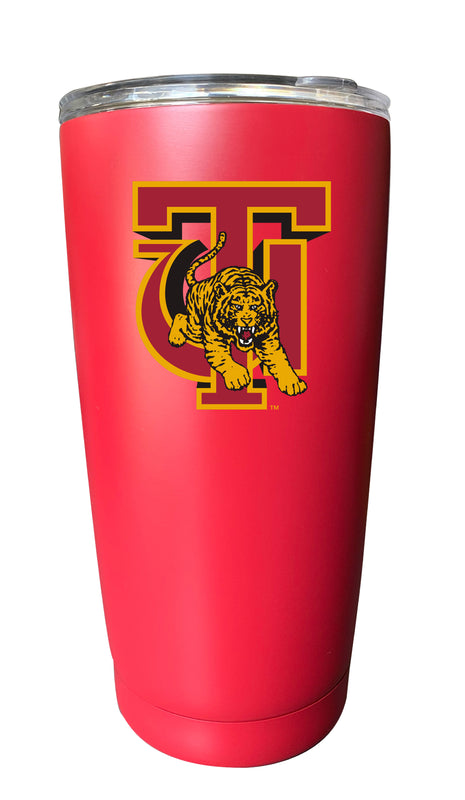 Tuskegee University NCAA Insulated Tumbler - 16oz Stainless Steel Travel Mug Choose Your Color