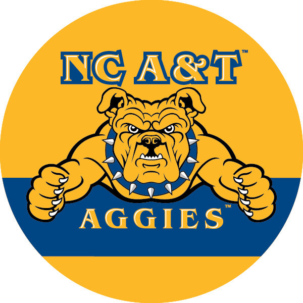 North Carolina A&T State Aggies Officially Licensed Paper Coasters (4-Pack) - Vibrant, Furniture-Safe Design