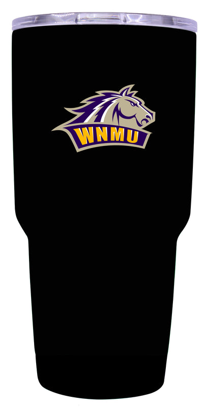 Western New Mexico University Mascot Logo Tumbler - 24oz Color-Choice Insulated Stainless Steel Mug