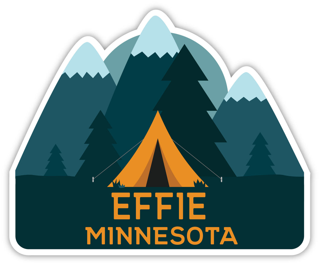 Effie Minnesota Souvenir Decorative Stickers (Choose theme and size)