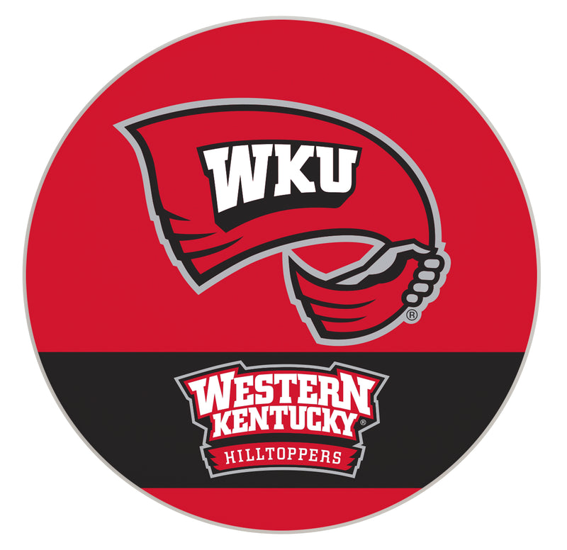 Western Kentucky Hilltoppers Officially Licensed Paper Coasters (4-Pack) - Vibrant, Furniture-Safe Design