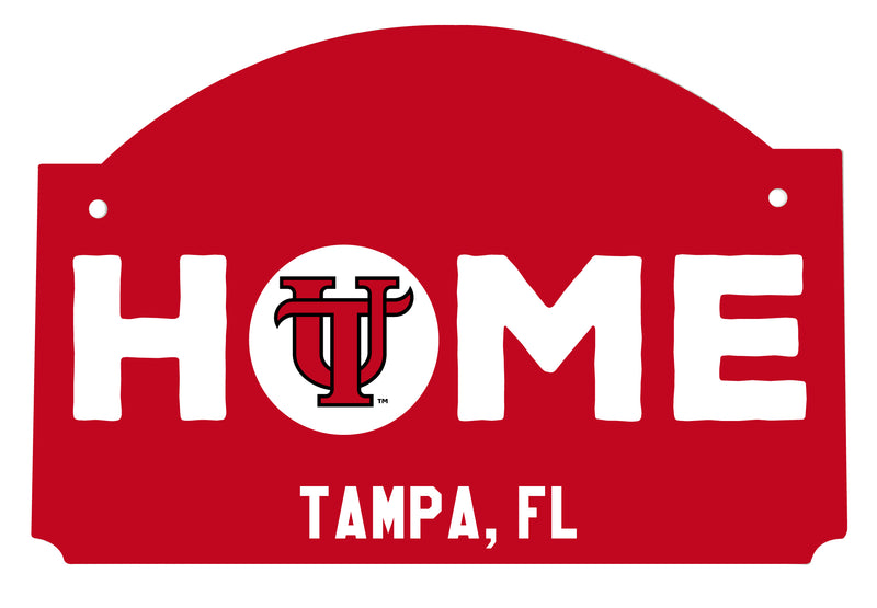 University of Tampa Spartans Wood Sign with String