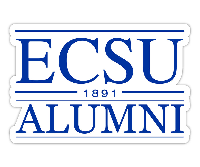 Elizabeth City State University 4-Inch Alumni NCAA Vinyl Sticker - Durable School Spirit Decal