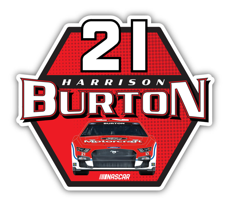 Harrison Burton #21 NASCAR Laser Cut Decal