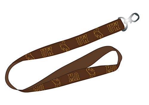 Ultimate Sports Fan Lanyard - University of Wyoming Spirit, Durable Polyester, Quick-Release Buckle & Heavy-Duty Clasp