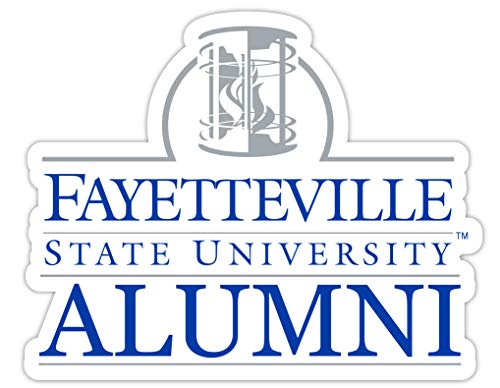 Fayetteville State University 4-Inch Alumni 4-Pack NCAA Vinyl Sticker - Durable School Spirit Decal