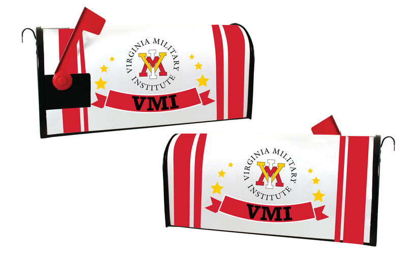 VMI Keydets NCAA Officially Licensed Mailbox Cover Logo and Stripe Design