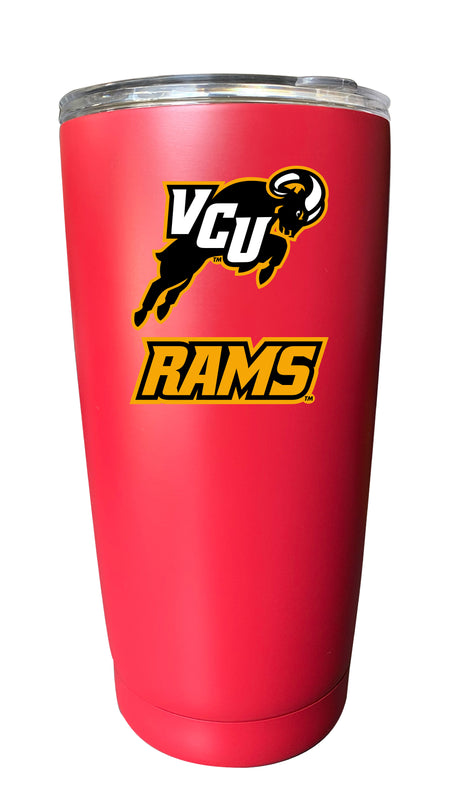 Virginia Commonwealth NCAA Insulated Tumbler - 16oz Stainless Steel Travel Mug Choose Your Color