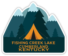 Load image into Gallery viewer, Fishing Creek Lake Cumberland Kentucky Souvenir Decorative Stickers (Choose theme and size)

