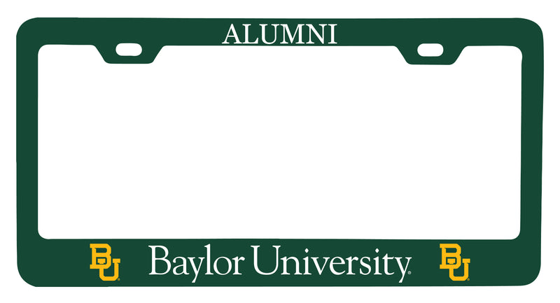NCAA Baylor Bears Alumni License Plate Frame - Colorful Heavy Gauge Metal, Officially Licensed