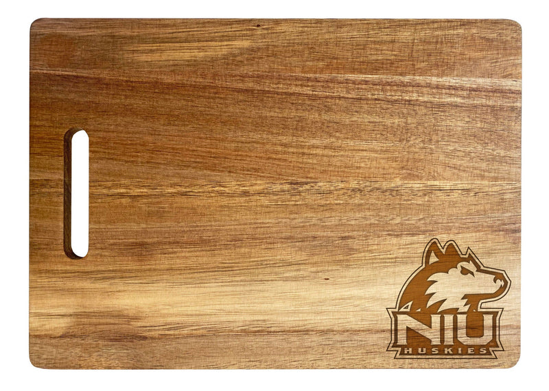 Northern Illinois Huskies Classic Acacia Wood Cutting Board - Small Corner Logo
