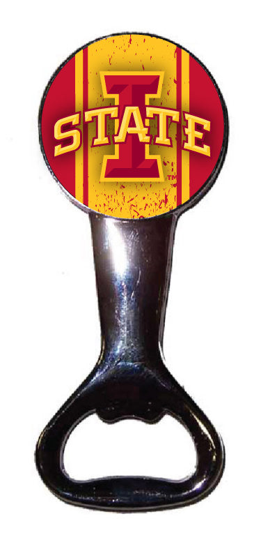 Iowa State Cyclones Officially Licensed Magnetic Metal Bottle Opener - Tailgate & Kitchen Essential