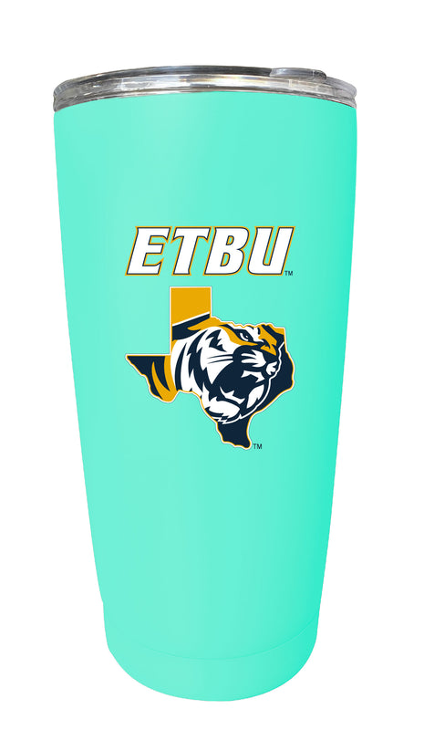 East Texas Baptist University NCAA Insulated Tumbler - 16oz Stainless Steel Travel Mug Choose Your Color