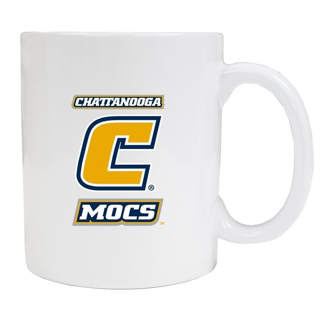 University of Tennessee at Chattanooga White Ceramic NCAA Fan Mug 2-Pack (White)