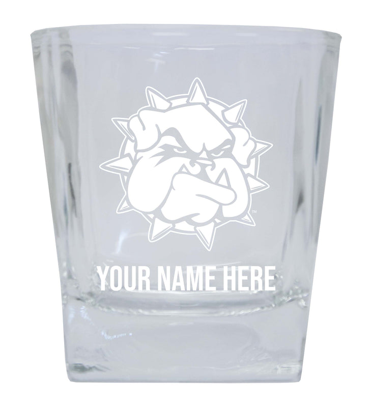 Southwestern Oklahoma State University 2-Pack Personalized NCAA Spirit Elegance 10oz Etched Glass Tumbler