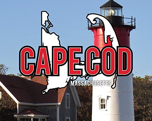 Cape Cod Massachusetts National Seashore Lighthouse Nautical Beach Souvenir 5x6 Inch Sticker Decal