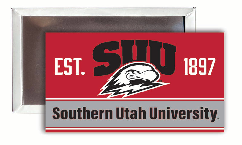 Southern Utah University 2x3-Inch NCAA Vibrant Collegiate Fridge Magnet - Multi-Surface Team Pride Accessory Single Unit
