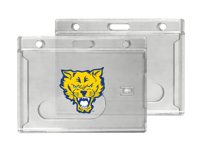 Fort Valley State University Officially Licensed Clear View ID Holder - Collegiate Badge Protection