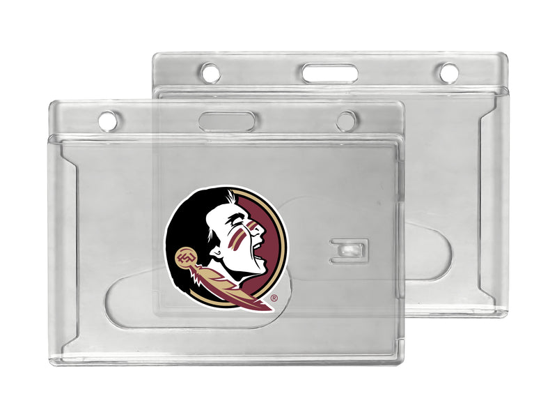 Florida State Seminoles Officially Licensed Clear View ID Holder - Collegiate Badge Protection