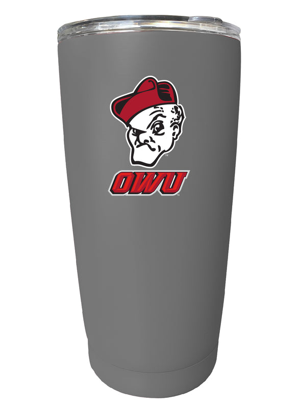 Ohio Wesleyan University NCAA Insulated Tumbler - 16oz Stainless Steel Travel Mug