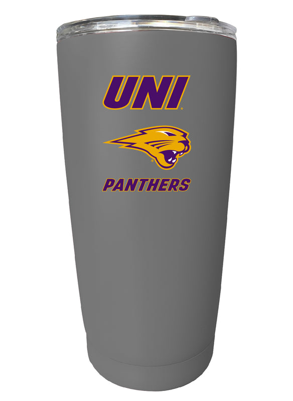 Northern Iowa Panthers NCAA Insulated Tumbler - 16oz Stainless Steel Travel Mug
