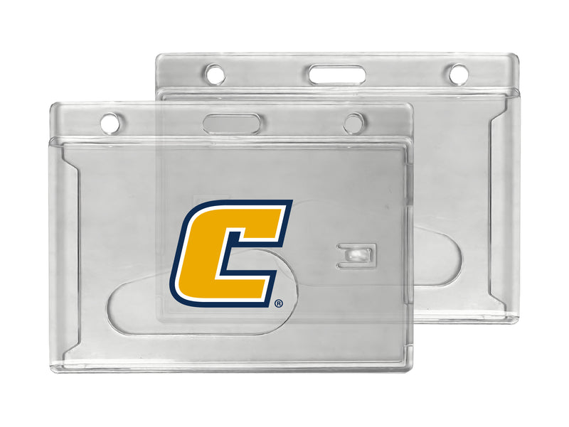 University of Tennessee at Chattanooga Officially Licensed Clear View ID Holder - Collegiate Badge Protection