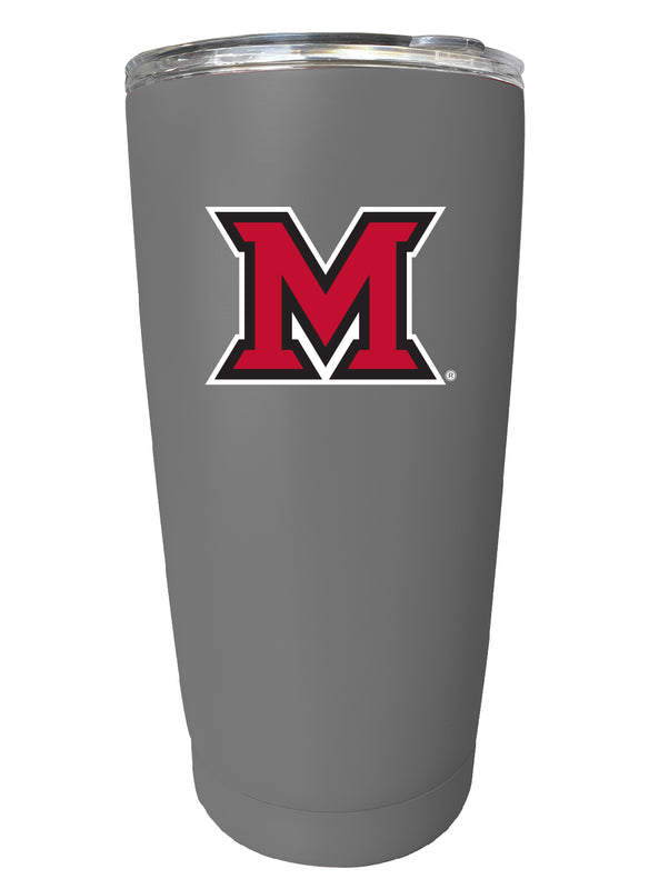 Miami University of Ohio NCAA Insulated Tumbler - 16oz Stainless Steel Travel Mug